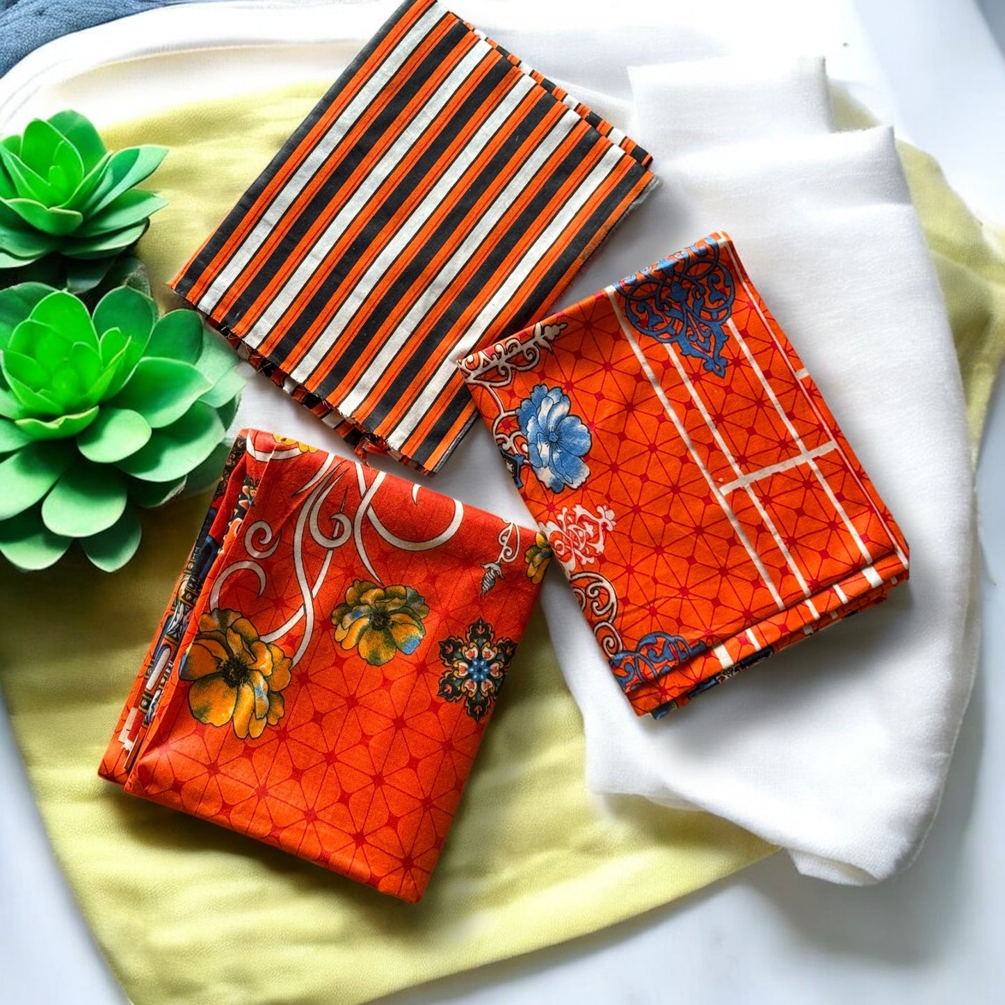 50% OFF Cotton Lawn 2 piece Suit Unstitched Suit