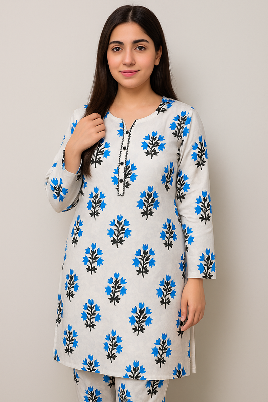 2 piece Stitched suit 50% OFF Cotton Lawn
