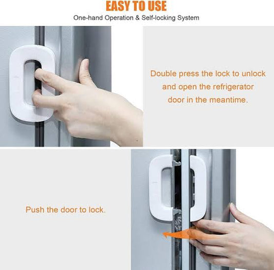 Multi Functional Fridge / Door Lock Easy To Use