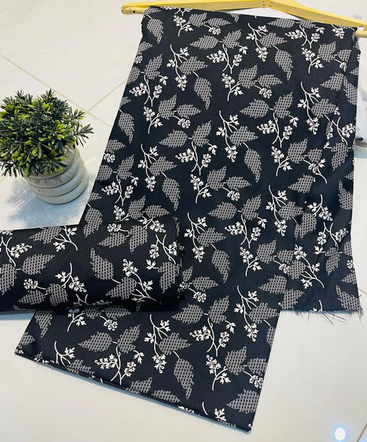 50% OFF Cotton Lawn 2 piece Suit Unstitched Suit