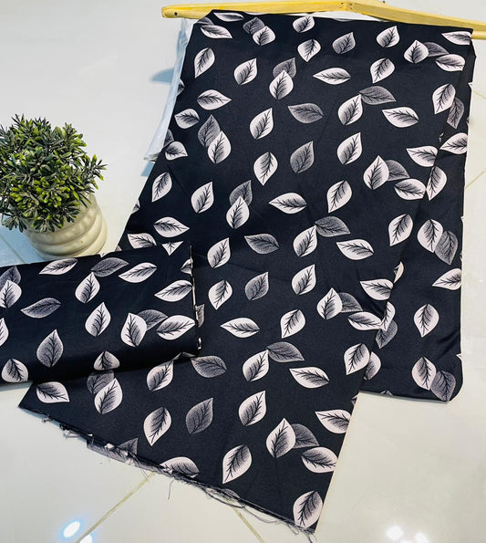 50% OFF Cotton Lawn 2 piece Suit Unstitched Suit